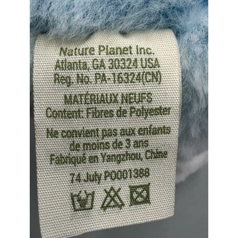 Nature Planet Small Penguin Blue Plush 7 Inch Stuffed Animal